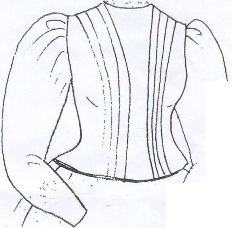 Festtracht Schnitt Spenzer